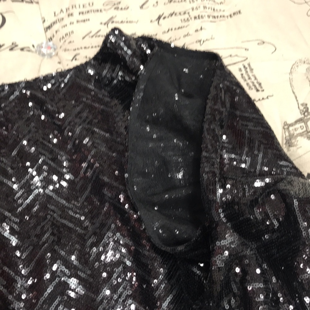 LAUREN RALPH LAUREN Sequined-bodice Jersey Gown - Picture 5 of 8